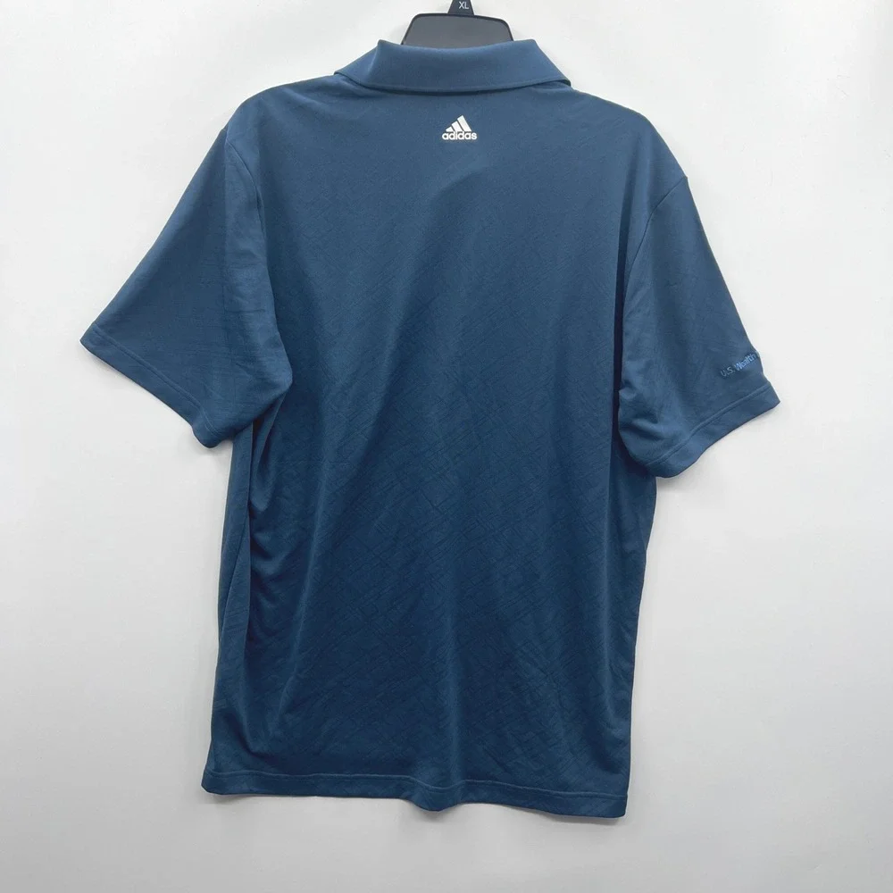 Adidas Puremotion Mens L‎ Golf Polo Shirt US Wealth Management Logo